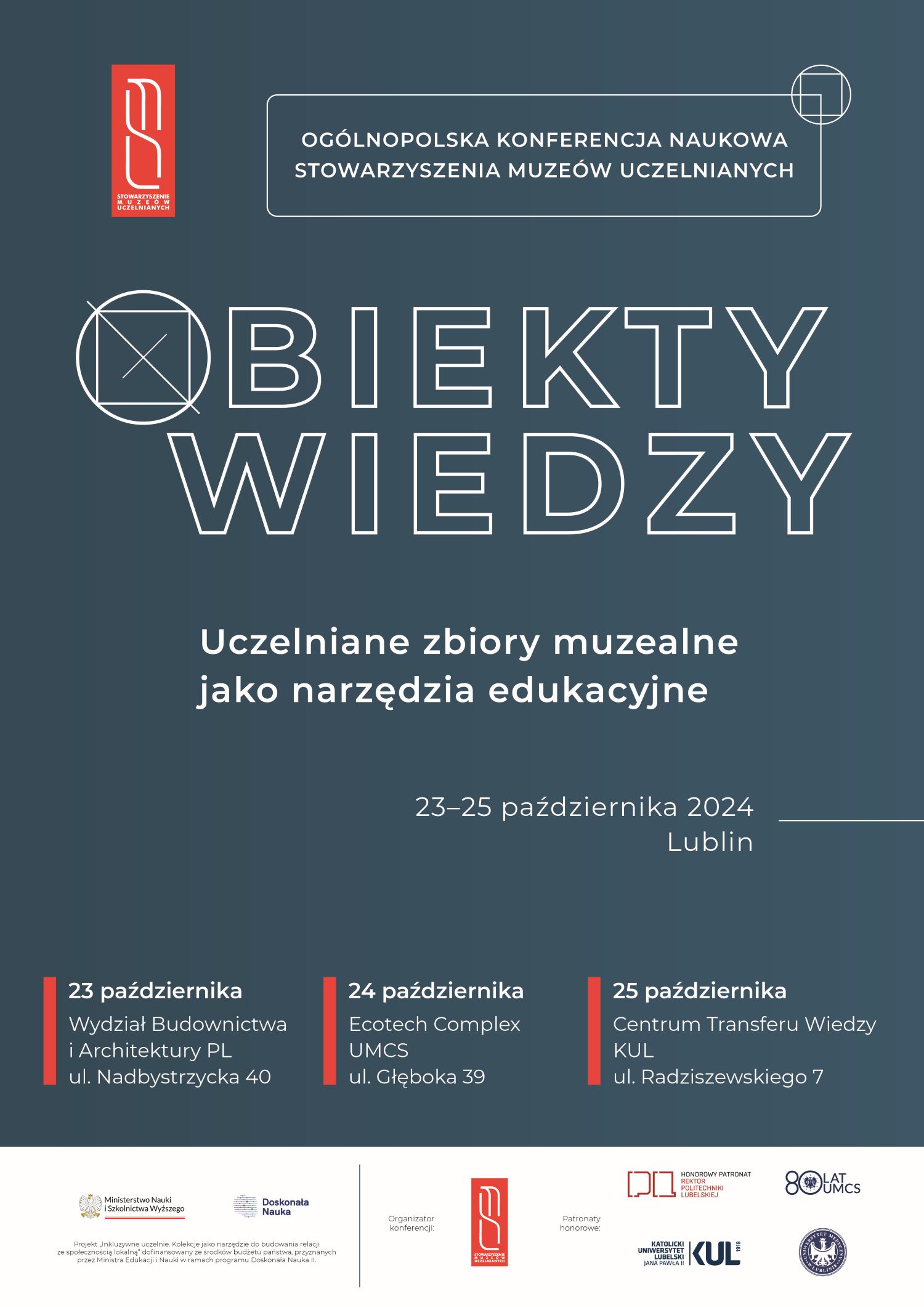 Zbliżająca się konferencja Stowarzyszenia Muzeów Uczelnianych